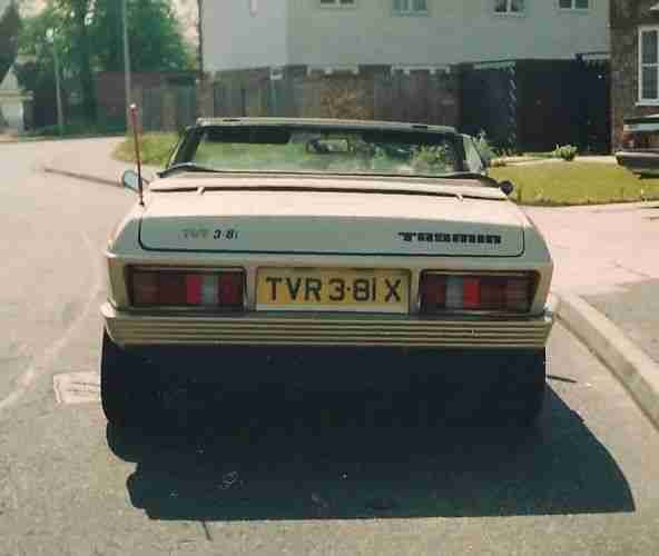 TVR Tasmin 2.0 Gold CONVERTIBLE, TVR Reg RARE