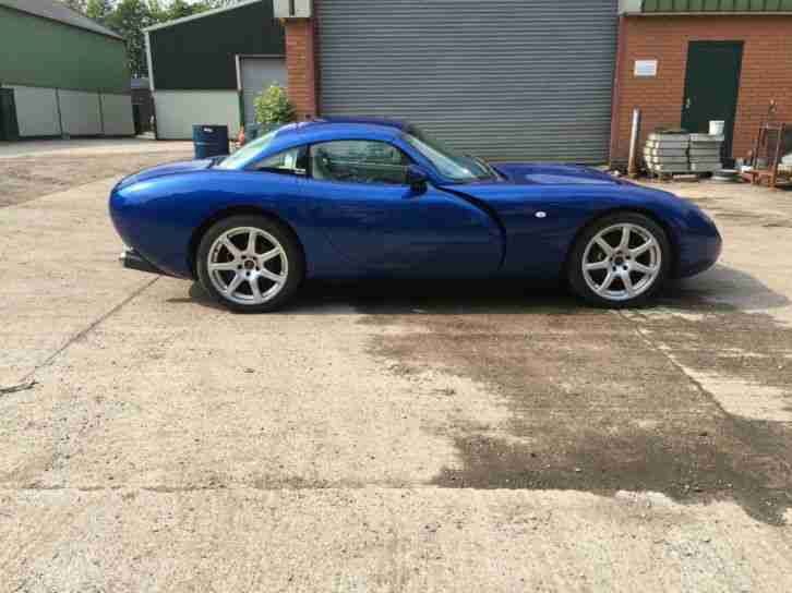 TVR Tuscan Speed Six 3.6 World Rally Blue/Portland Leather