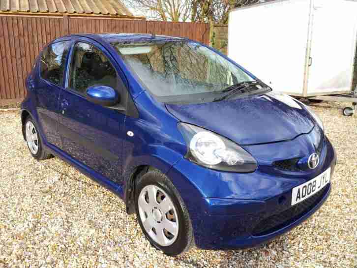 Toyota AYGO 1.0 VVT-i AYGO Blue. GUARANTEED FINANCE payment between £18-£37 PW