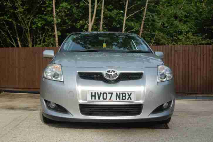 Toyota Auris 2.0D-4D T3 5 Door &pound;3895 Diesel Silver 2007 FSH
