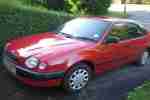 CAROLLA SE 16V RED 1332CC 2000 Reg