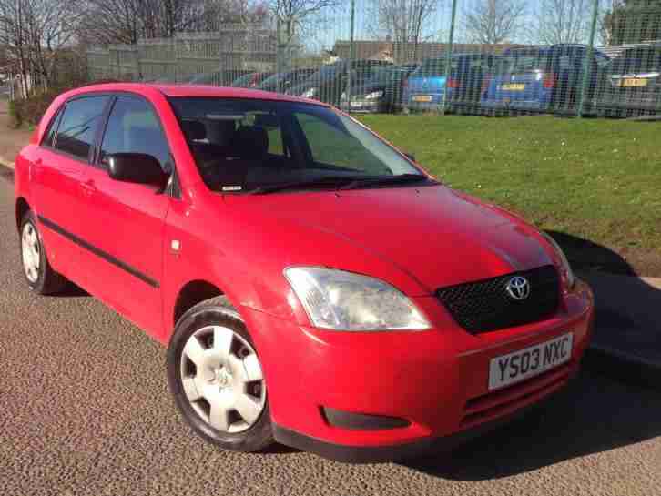 Toyota Corolla 2003 1.6 AUTO VVT-i T2***ONLY 1 OWNER + 3 KEYS + BARGAIN***