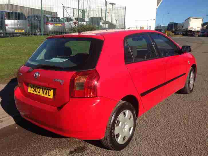 Toyota Corolla 2003 1.6 AUTO VVT-i T2***ONLY 1 OWNER + 3 KEYS + BARGAIN***