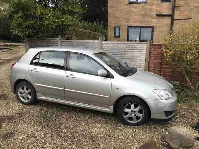 Toyota Corolla 5 door hatchback 1.6 VVT-i 2006 1 owner Toyota FSH 76,000