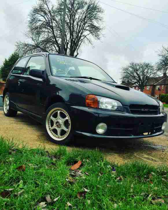 Toyota Glanza ep91 fresh import TRD wheels