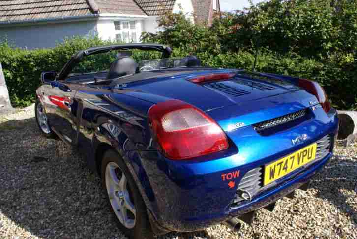 MR2 Roadster, lightly modified,