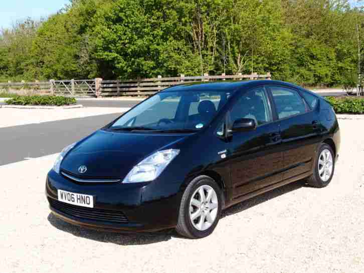 Toyota Prius Hybrid 2006 Full Toyota Service History 1.5 vvti cvt auto black