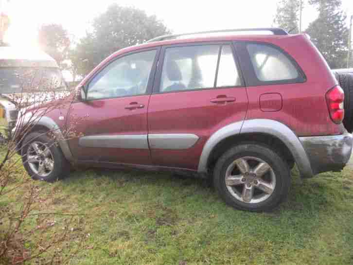 Toyota Rav 4 D4D Turbo Diesel Manual Needs A Little TLC MOT'D Driveaway