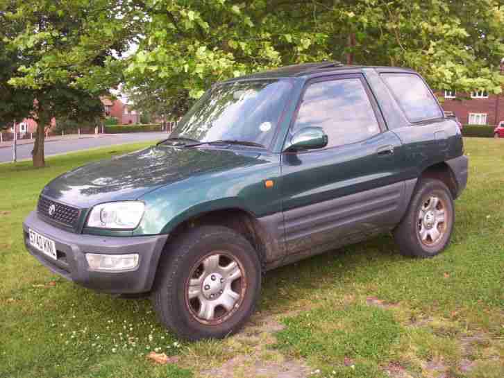 Toyota Rav 4 Metallic Green 3 Door 4x4 1998