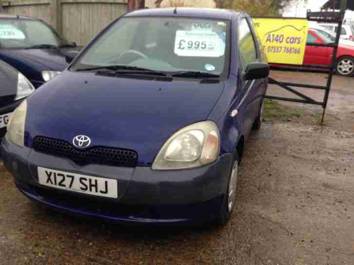 Toyota Yaris 1.0 16v VVTi 1999MY S