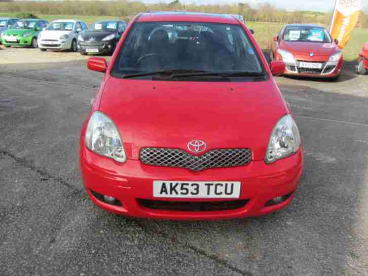 Toyota Yaris 1.3 VVT-i T Spirit Dual Controls Fitted Mot Now Until 29/09/2017