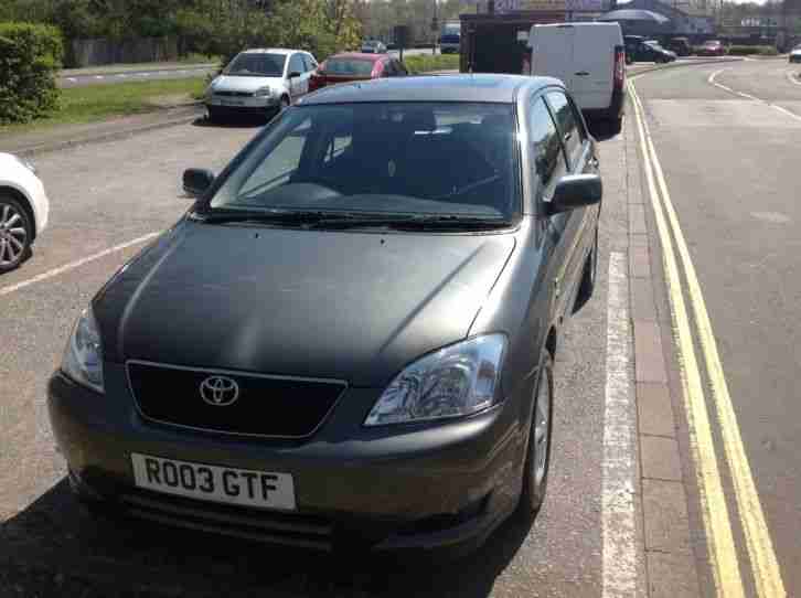 Toyota corolla low mileage 5 door