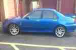 Trophy Blue MG ZT With Private Plate and full