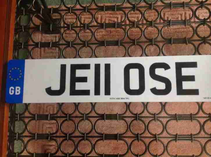Ultimate Lambo Plate ....JE11OSE
