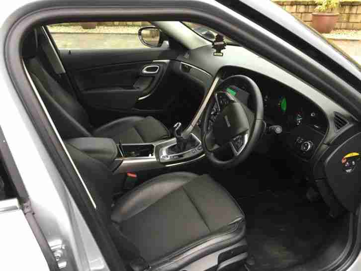 Unique & Rare SAAB 9-5 Vector SE 1.6 Turbo 2011, 180 Bhp, Artic Silver, 11 plate