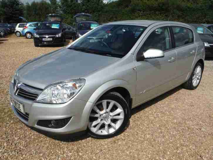 VAUXHALL ASTRA 1.9CDTi 16V (150PS) DESIGN 5DR 2008 08 WITH 65,300 MILES