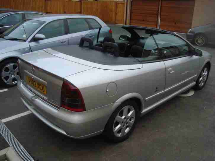 VAUXHALL ASTRA 2.2 BERTONE POWER HOOD CONVERTIBLE CAR MANUAL 12 MONTHS MOT