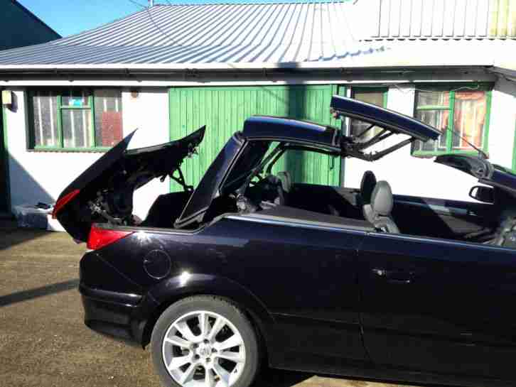 VAUXHALL ASTRA CONVERTIBLE HARD TOP 2009 TWIN TOP DESIGN BLACK