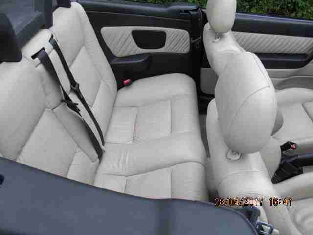 VAUXHALL ASTRA CONVERTIBLE only 64,000 genuine miles leather interior full mot