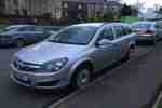 VAUXHALL ASTRA ESTATE 1.7 DIESEL, SILVER,