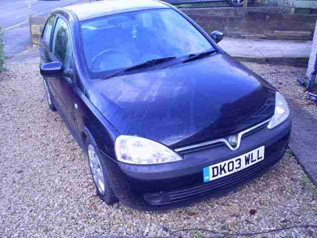 VAUXHALL CORSA 1.2 SXI BLACK 2003