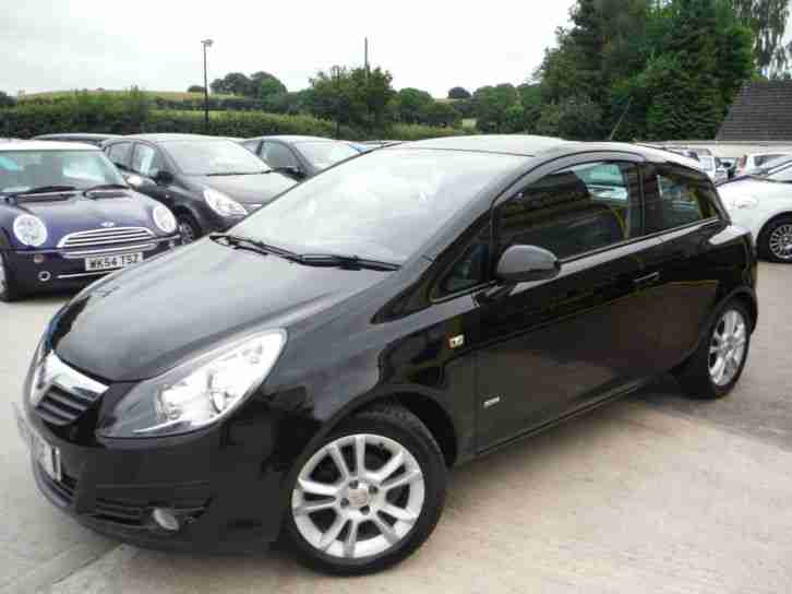 VAUXHALL CORSA 1.2i 16V SXi 2008 58 WITH ONLY 42,900 MILES FROM NEW