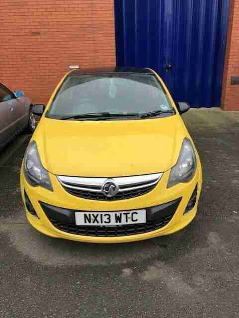 VAUXHALL CORSA 1.3. Opel car from United Kingdom