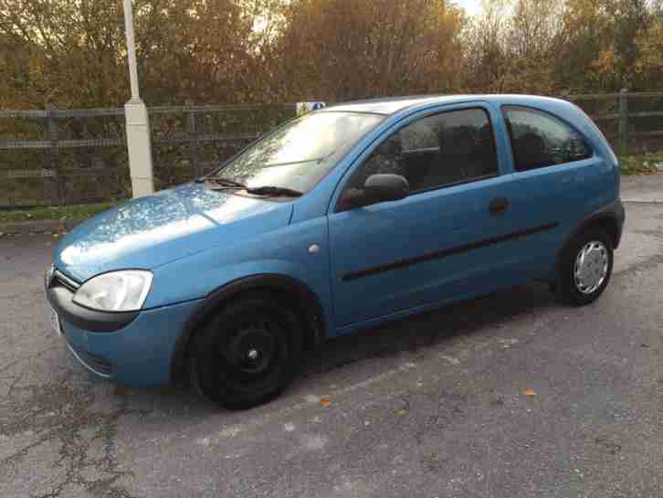 VAUXHALL CORSA 2002 51 1.0 MY CLUB PETROL