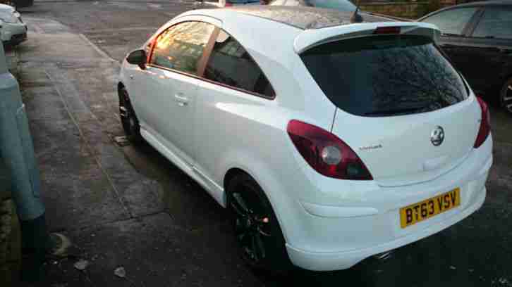 VAUXHALL CORSA 2014 1.4 LIMITED EDITION AUTO WHITE CAT D NOT DAMAGED