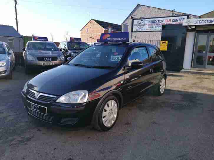 VAUXHALL CORSA Active 2004 Petrol Manual in Black