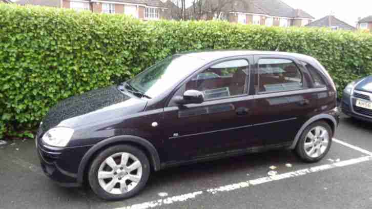 VAUXHALL CORSA BREEZE BLACK 1200cc