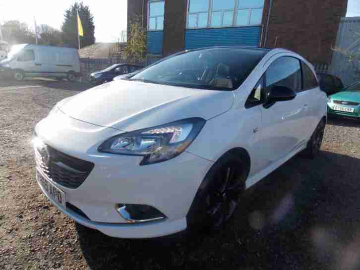 VAUXHALL CORSA LIMITED EDITION, White, Manual, Petrol, 2015 (65) 3 Door