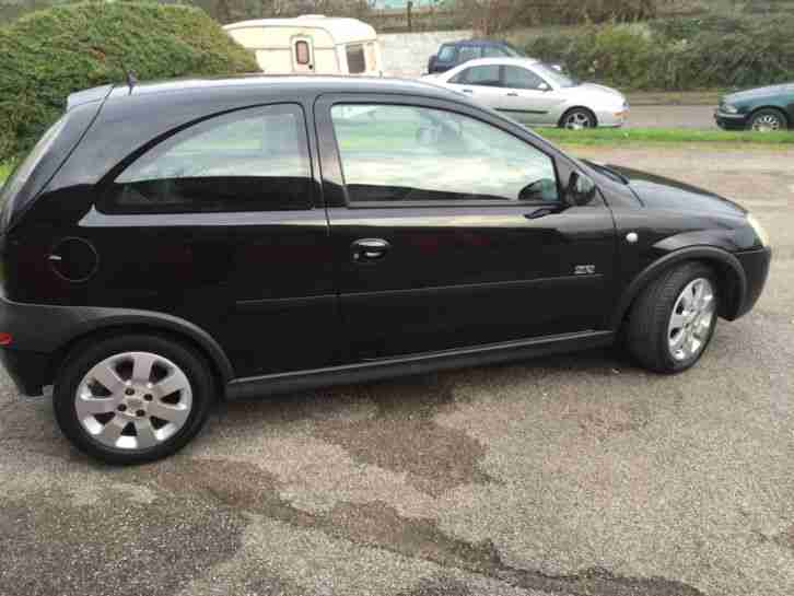 VAUXHALL CORSA SRI 1.4 16V BLACK (2001) LONG MOT SERV HISTORY BRAND NEW CAM BELT
