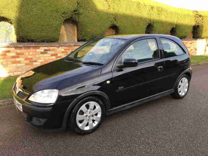 VAUXHALL CORSA SXI 16V TWINPORT BLACK 2005