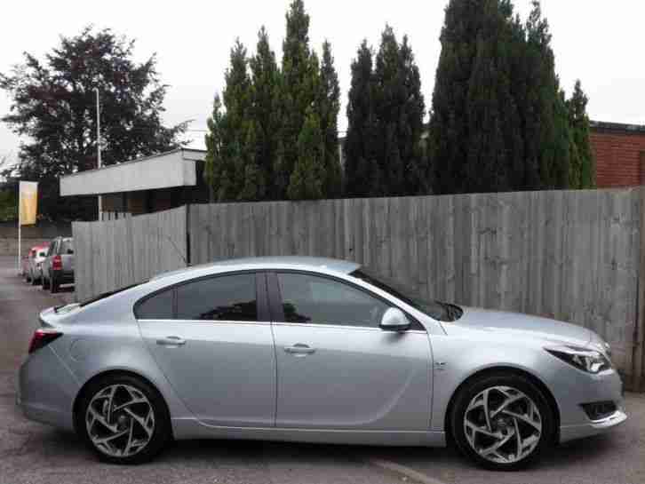 VAUXHALL INSIGNIA SRI VX-LINE CDTI ECOFLEX S-S 2014 Diesel Manual in Silver