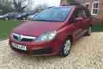 VAUXHALL ZAFIRA 1.6i Life 5dr 2006 Petrol