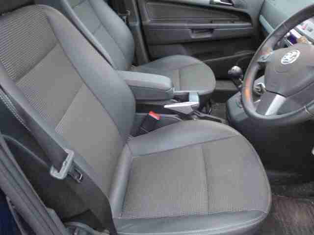VAUXHALL ZAFIRA 1.9CDTi ( 120ps ) 2007.5MY DESIGN HALF LEATHER