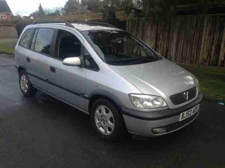 VAUXHALL ZAFIRA 2.0DTI 7 SEATER, WELL LOOKED