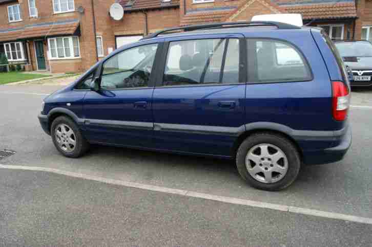VAUXHALL ZAFIRA 2003 1,8 16v 795ono