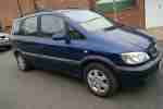 VAUXHALL ZAFIRA 2003 1,8 16v 795ono