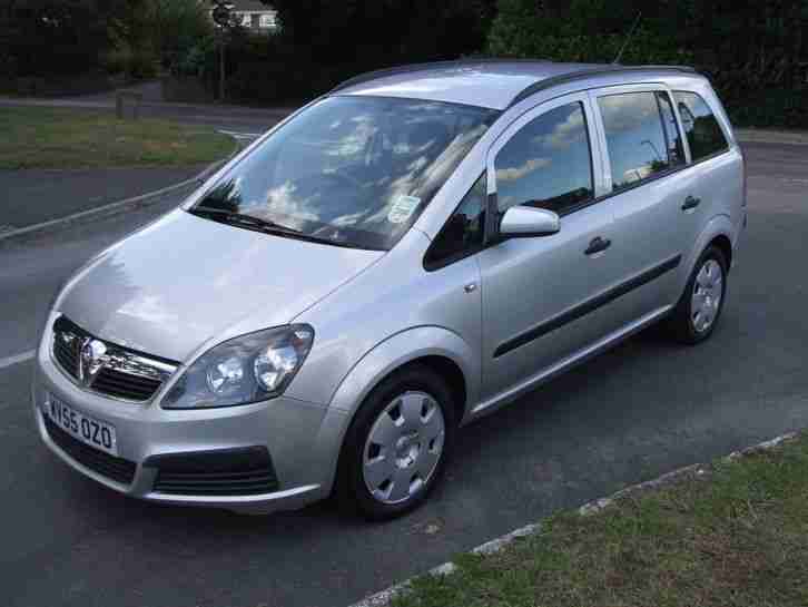 Vauxhall Zafira B Life Cdti 1 55 Plate New Shape 7 Seater Car For Sale