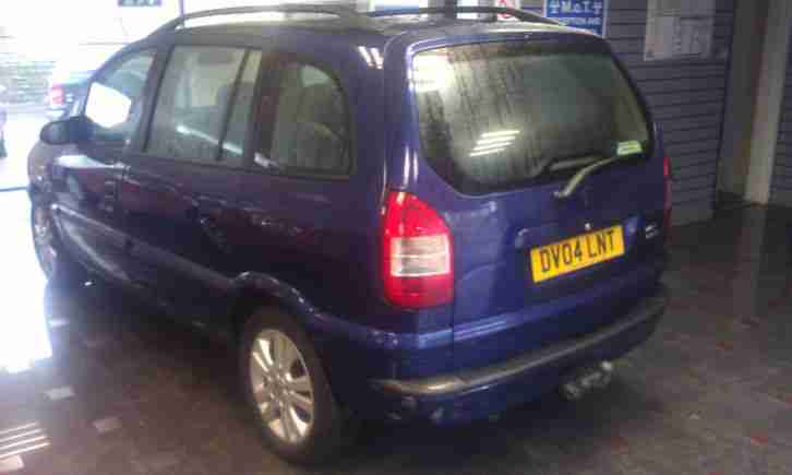 VAUXHALL ZAFIRA DESIGN 2.0DTI 7 SEATER DIESEL 103K GOOD RUNNER BARGAIN