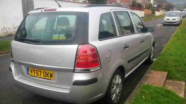 VAUXHALL ZAFIRA LIFE 1.6L SILVER 2007 57