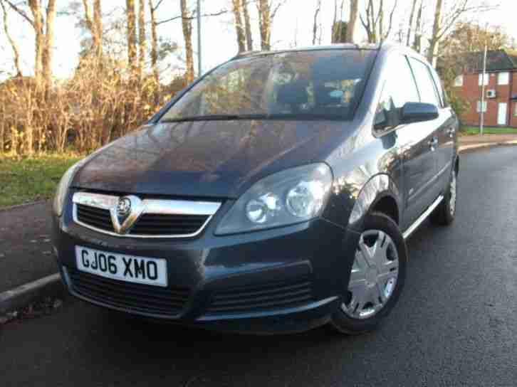 VAUXHALL ZAFIRA LIFE 16V 2006 Petrol Manual