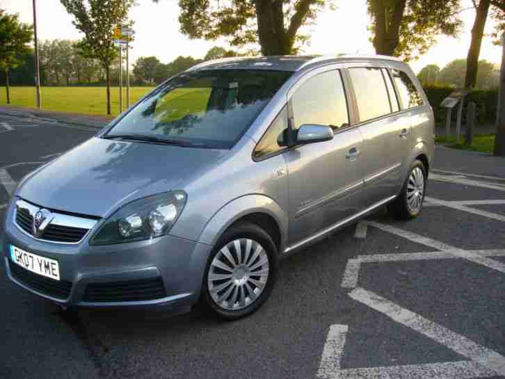 VAUXHALL ZAFIRA energy 07, 1.8 mot 16 2 17 full service, very good condition