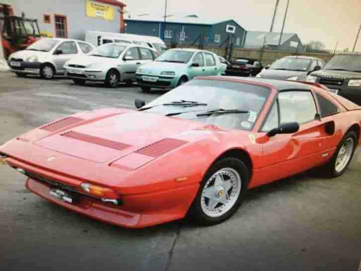 VERY RARE 1985 VANDAL DAMAGE FERRARI 308 GTSI QUATTROVALVE