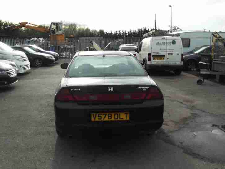 VERY RARE 1999 HONDA ACCORD COUPE 3.0i V6 AUTOMATIC SPARES & REPAIRS BLACK