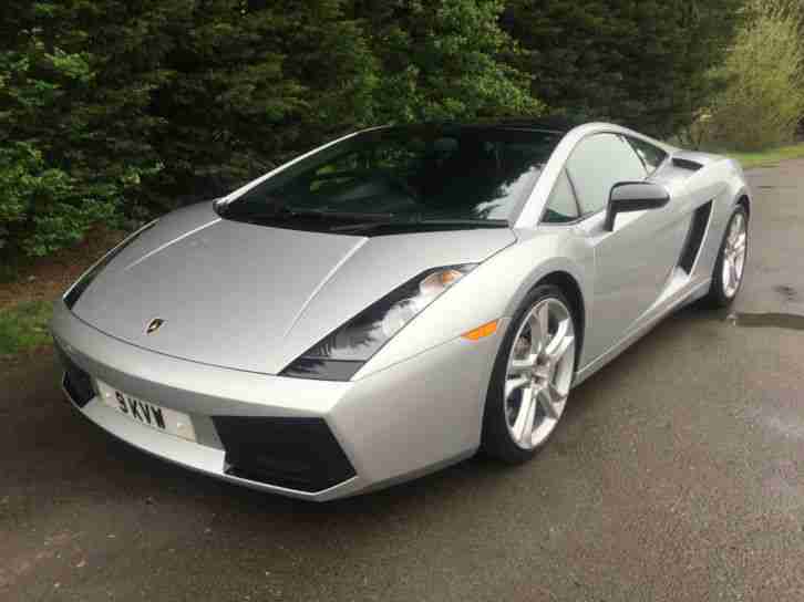 VERY RARE - 55 REG - LAMBORGHINI GALLARDO SPECIAL EDITION 5.0 V10 E-GEAR 4WD