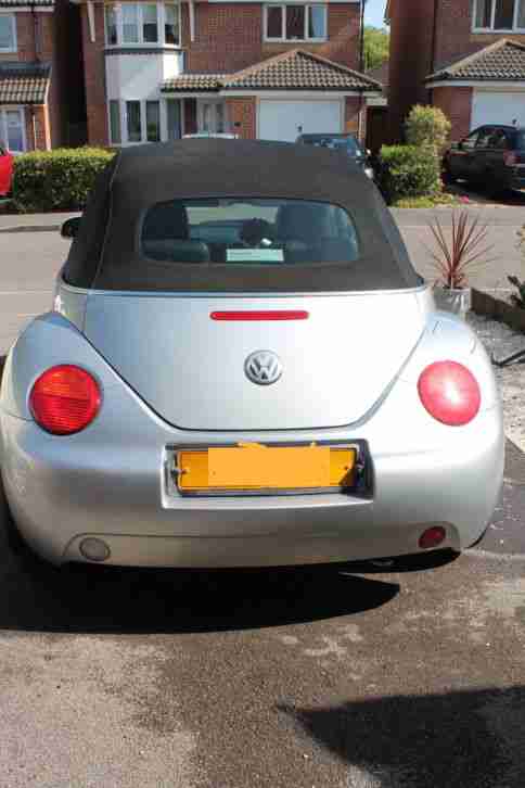 VOLKSWAGEN BEETLE CONVERTIBLE - 2005 - 1.8 TURBO - SUMMER IS COMING!