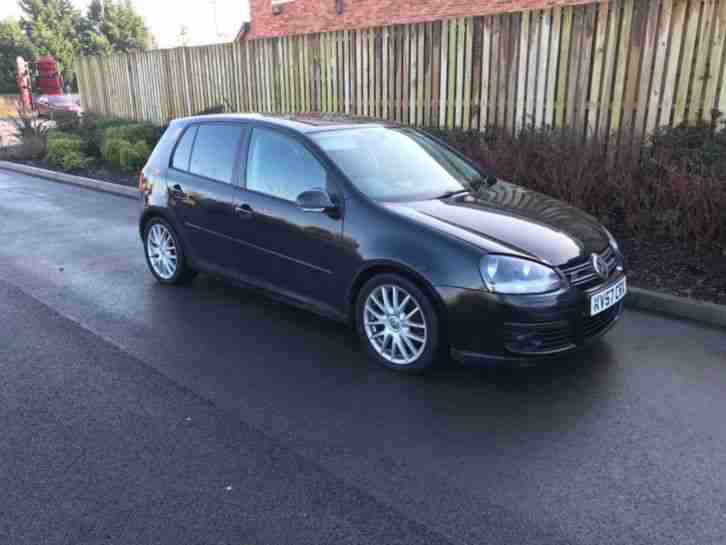 VOLKSWAGEN GOLF 07 57 REG DIESEL GT SPORT TDI DSG 110000 MILES MOT JAN 19